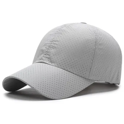 Quick Dry Baseball Cap Outdoor Mesh Unisex Printed Logo Custom Cap