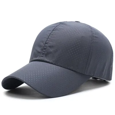 Quick Dry Baseball Cap Outdoor Mesh Unisex Printed Logo Custom Cap