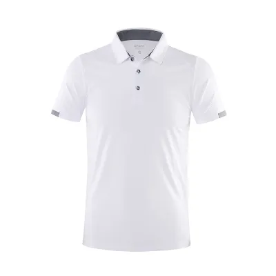 Unisex Quick-Drying Polo Collar Custom Sports Tennis Clothes Short Sleeve Shirt