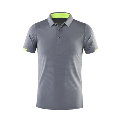 Unisex Quick-Drying Polo Collar Custom Sports Tennis Clothes Short Sleeve Shirt