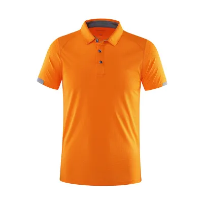 Unisex Quick-Drying Polo Collar Custom Sports Tennis Clothes Short Sleeve Shirt