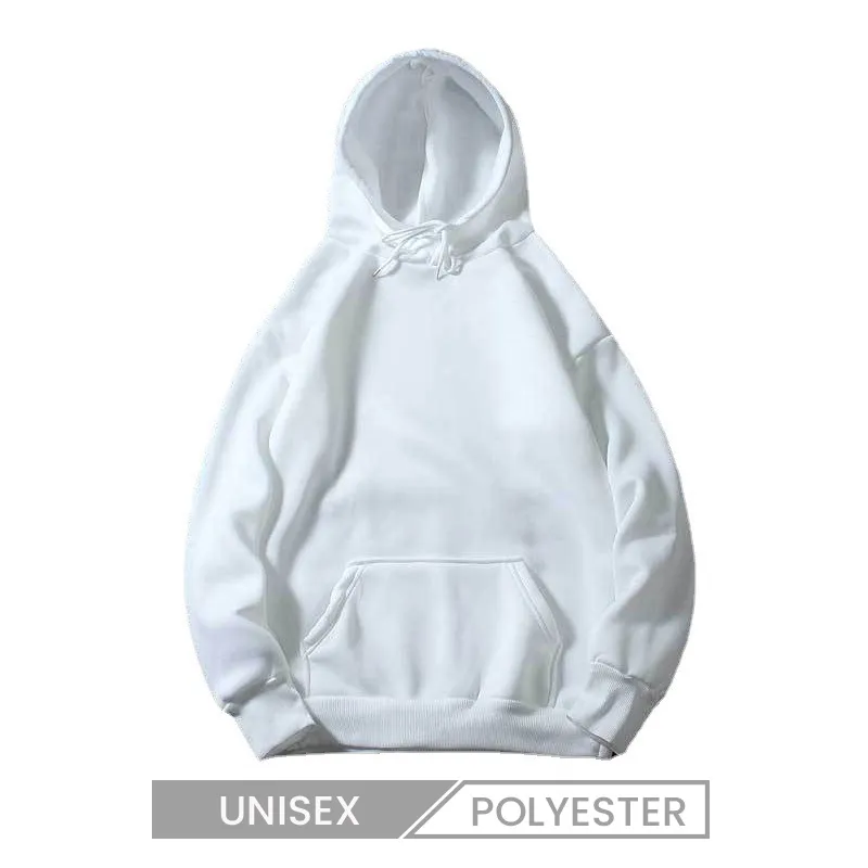 Custom Logo Unisex Casual Loose Solid Color Pullover Hoodie