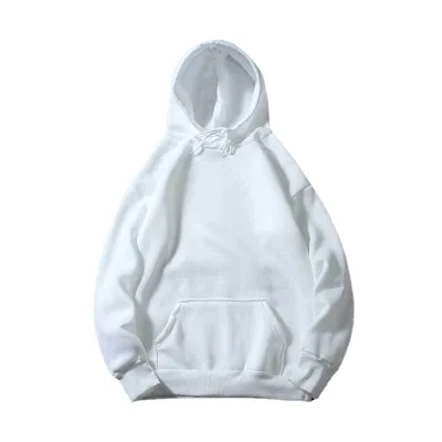 Custom Logo Unisex Casual Loose Solid Color Pullover Hoodie