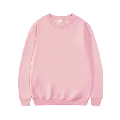 Custom Logo Unisex Casual Loose Solid Color Pullover Hoodie