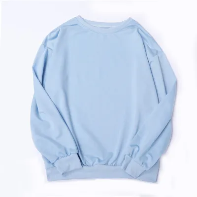 Custom Logo Unisex Casual Loose Solid Color Pullover Hoodie