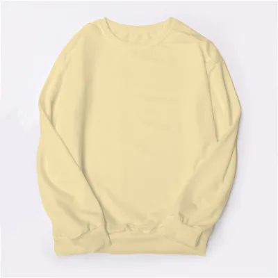 Custom Logo Unisex Casual Loose Solid Color Pullover Hoodie