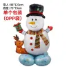 Standing Elk Snowman