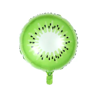 18 Inch Cartoon Watermelon Strawberry Fruit Shape Aluminum Film Balloon Summer Theme Party Venue Layout