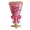 Powder Birthday Glass (About 48X 93Cm)