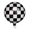 18 Inch Black White Check