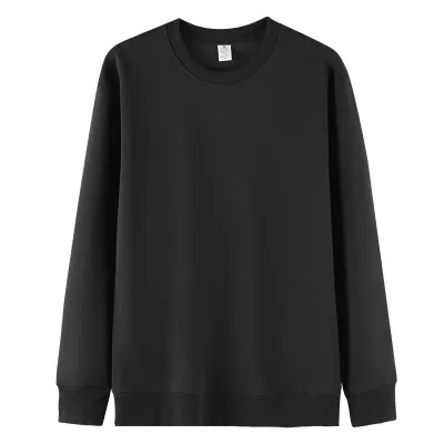 Custom Logo Unisex Casual Solid Color Pullover Sweatshirts