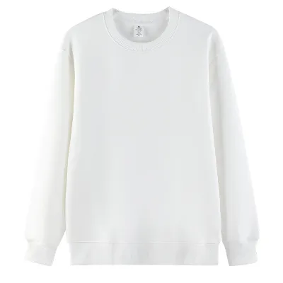 Custom Logo Unisex Casual Solid Color Pullover Sweatshirts