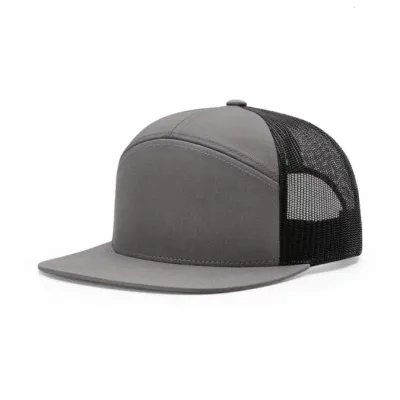 Custom Baseball Cap Flat Mesh Print Logo Solid Color Hat