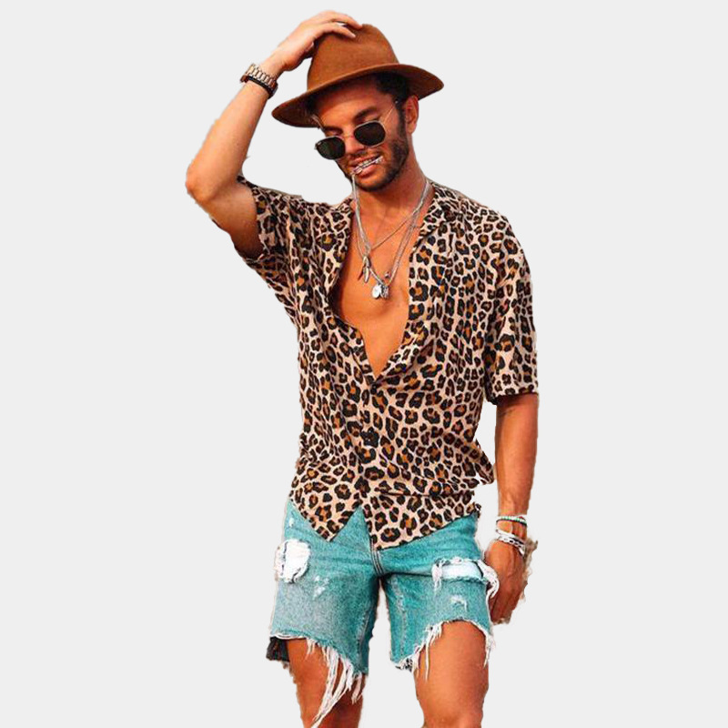 TENDERLOIN FLANNEL シャツ A LEOPARD Sサイズ TENDERLOIN FLANNEL シャツ A LEOPARD Sサイズ
