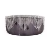 Triangle Tassel Black Frame Gray Sheet