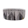 Triangle Tassel Black Frame White Mercury