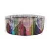 Triangle Tassel Black Frame Rainbow