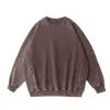 Crewneck Distressed Coffee