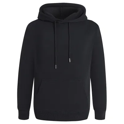 Custom Logo 300g Heavyweight Casual Solid Color Pullover Hoodie for Men and Women