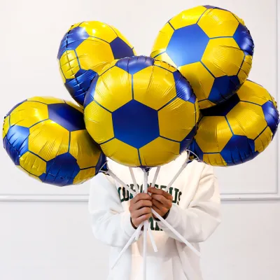 Simple Lottery Shop Atmosphere Decoration Handheld Football Balloon Small Gifts