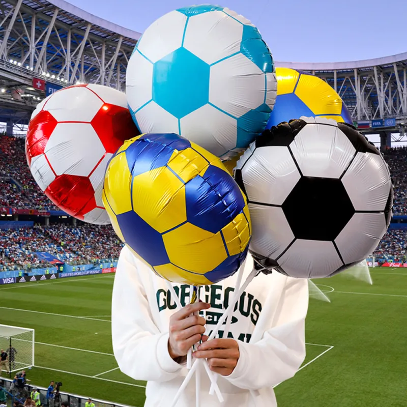 Simple Lottery Shop Atmosphere Decoration Handheld Football Balloon Small Gifts