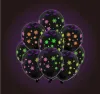 10 Black Snowflakes