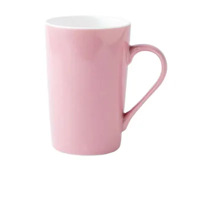 15 oz. Custom Logo Simple Large Capacity Color Glossy Coffee Mug