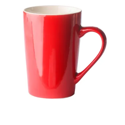 15 oz. Custom Logo Simple Large Capacity Color Glossy Coffee Mug