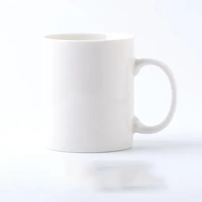 12 oz. Custom Logo Creative Solid Color Glossy Coffee Mug