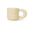 Milk Yellow Doodle Cup