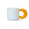 Light Blue Doodle Cup