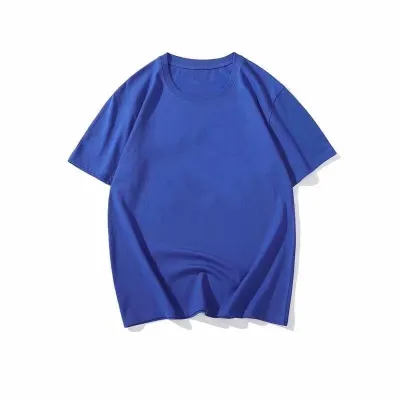 Men Casual Basic Solid Color Plus Size Short Sleeve Crewneck Loose Fit T-Shirt