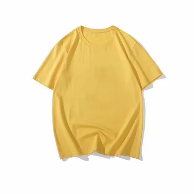 Men Casual Basic Solid Color Plus Size Short Sleeve Crewneck Loose Fit T-Shirt