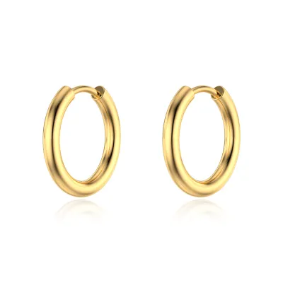 Women Fashion Stainless Steel Electroplated Pointed Ear Bone Nail Body Piercing Jewelry