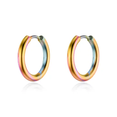 Women Fashion Stainless Steel Electroplated Pointed Ear Bone Nail Body Piercing Jewelry