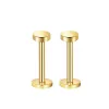 Double-Head Flat-Bottom Gold