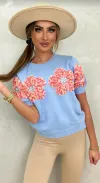 Blue Background Safflower