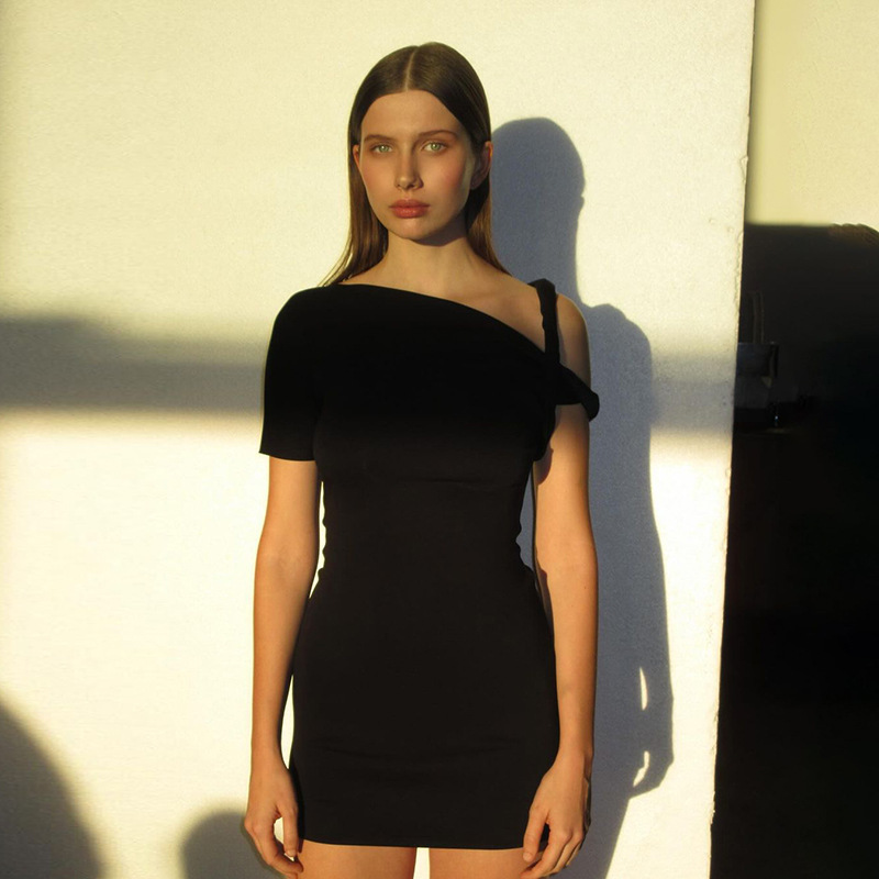 人気特価 Wholesale Spring And Summer Women Street Fashion Slanted スカート