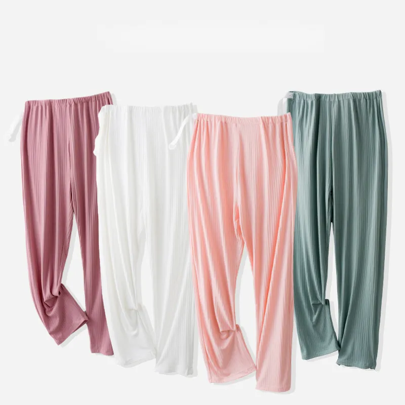 Simple Loose Casual Straight Pants For Pregnant Women