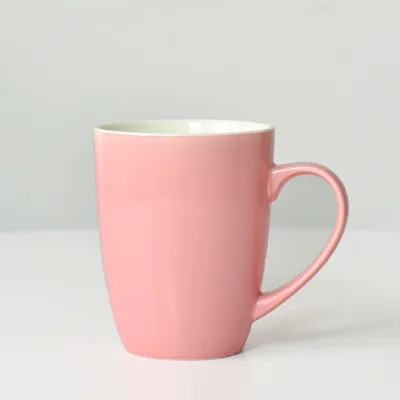 12 oz. Custom Logo Simple Frosted Ceramic Mug