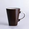 28-2 Square Bottom Round Mouth Deep Coffee