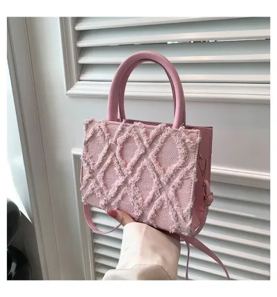 Women's Fashion Large Capacity Urban Simplicity PU Handbag