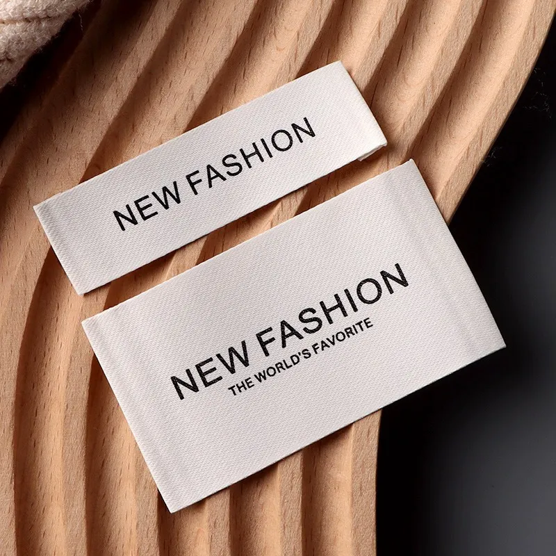 Single Color Labels For Clothing