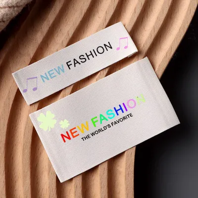 Multicolor Labels For Clothing