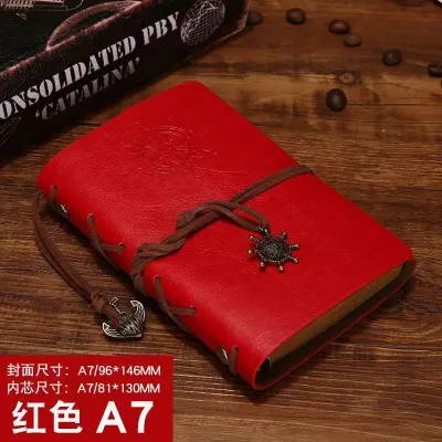 Vintage Pirate Loose-Leaf Notebook Kraft Paper Notebook Retro