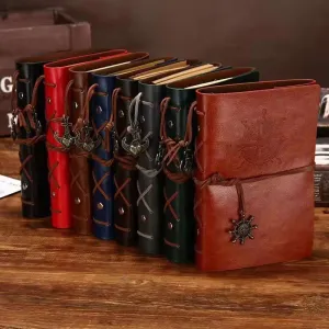 Vintage Pirate Loose-Leaf Notebook Kraft Paper Notebook Retro