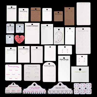 Tags Cards For Fashion Jewelry