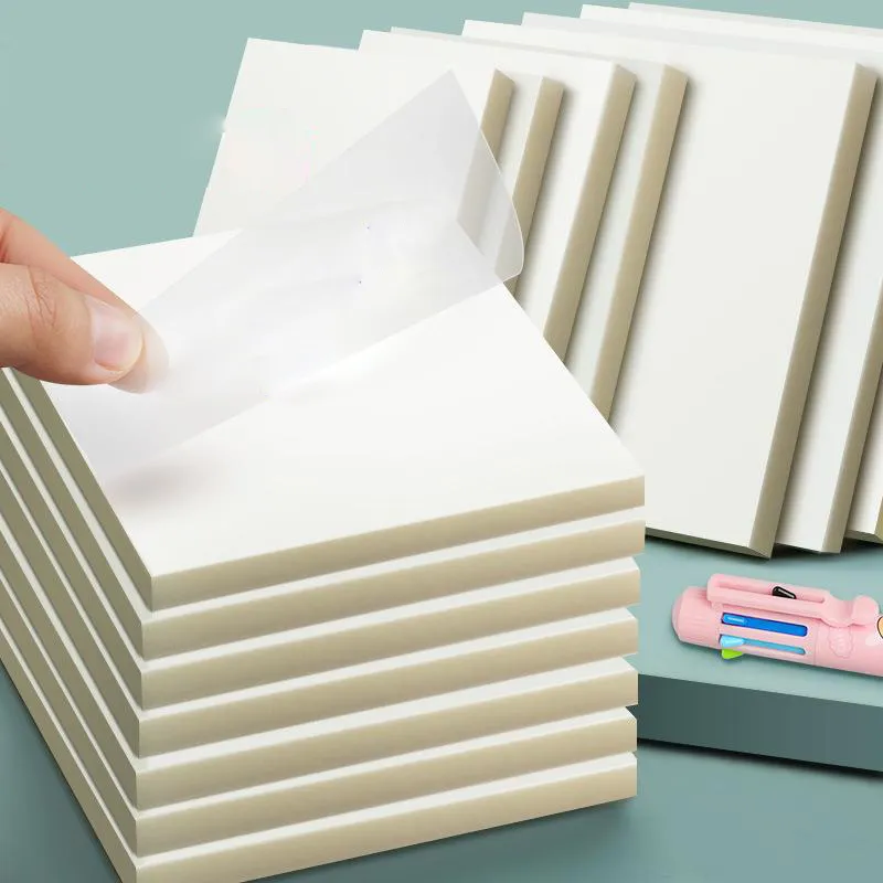 Simple Transparent Post-It Notes 50 Sheets/Pack Stationery Notebooks