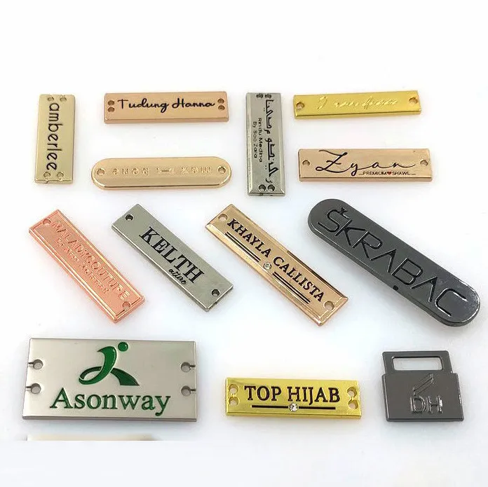 Metal Labels For Clothing And Accessories