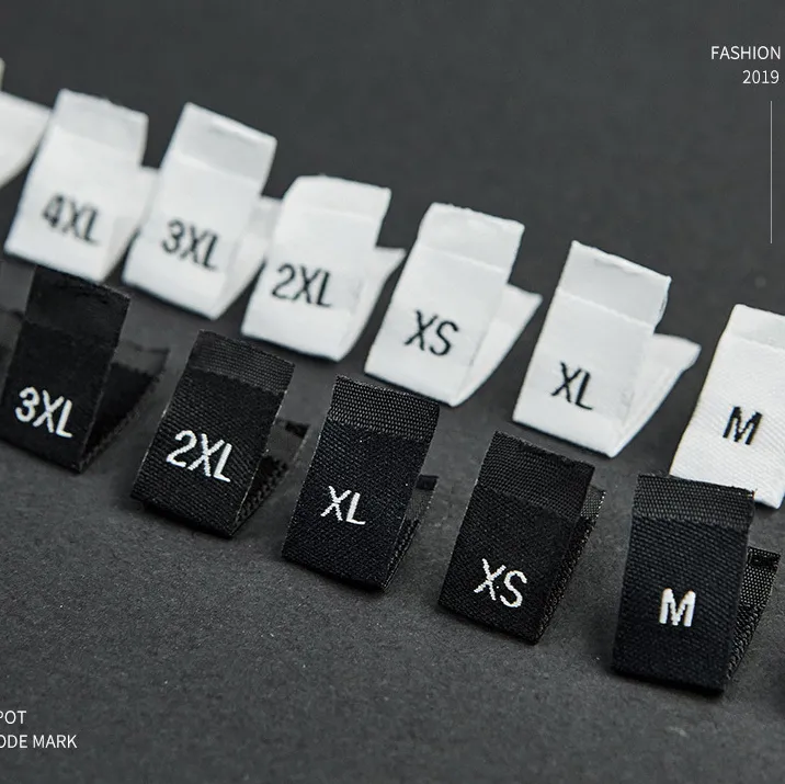 Size Labels For Clothing